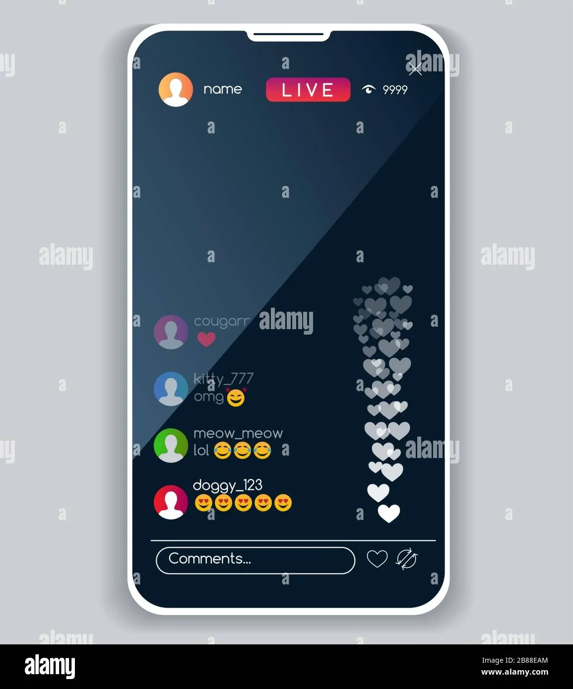 日本女优手机直播弹幕互动界面展示